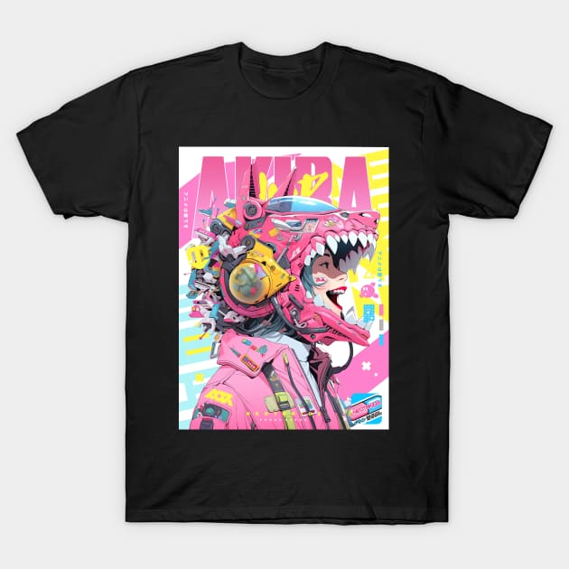 AKIBA DRIP - 🟡🩷🟡 ✦ WOLF TRIBE PRINCESS 2✦ 」 🟡🩷🟡 ANIME MANGA NEXTLVL ART T-Shirt by Akiba Drip